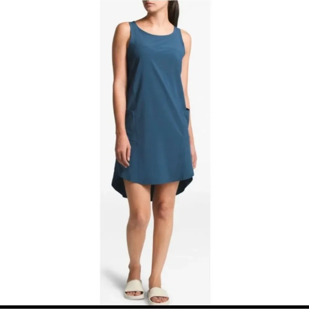 The North Face Dawn Break Blue Mini Dress Women's Size Medium